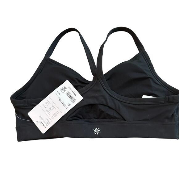 Athleta Vital Sports Bra A-C Cup Black M - Picture 6 of 8